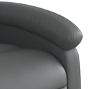 vidaXL szürke műbőr relaxfotel