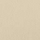 vidaXL krémszínű szövet dönthető fotel