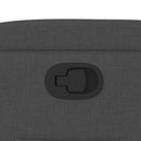 vidaXL sötétszürke szövet relaxfotel