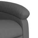 vidaXL szürke műbőr relaxfotel