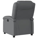 vidaXL szürke műbőr relaxfotel
