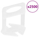 vidaXL 2500 db csempeszintező ék 2 mm
