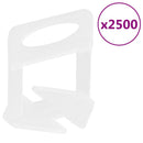 vidaXL csempekiegyenlítő rendszer 500 ék 2500 kapocs 1,5 mm