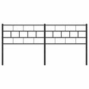 vidaXL fekete fém csere fejtámla 193 cm