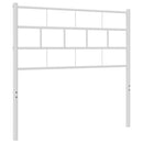 vidaXL fehér fém csere fejtámla 80 cm