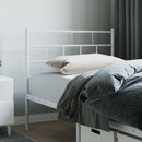 vidaXL fehér fém csere fejtámla 80 cm