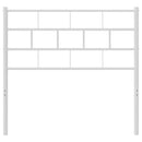 vidaXL fehér fém fejtámla 100 cm