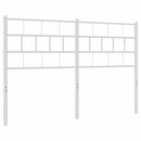 vidaXL fehér fém csere fejtámla 135 cm