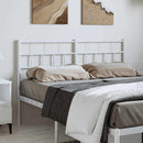 vidaXL fehér fém csere fejtámla 135 cm