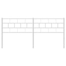 vidaXL fehér fém fejtámla 160 cm