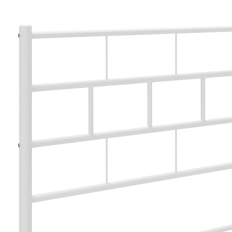 vidaXL fehér fém fejtámla 180 cm