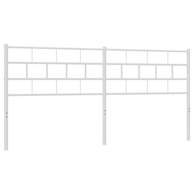 vidaXL fehér fém fejtámla 193 cm