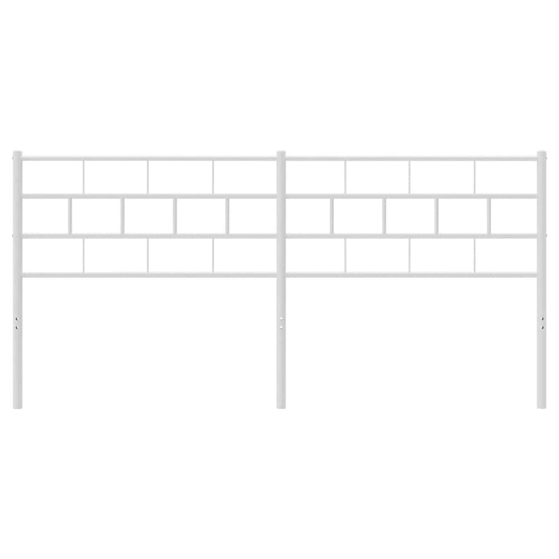 vidaXL fehér fém fejtámla 193 cm