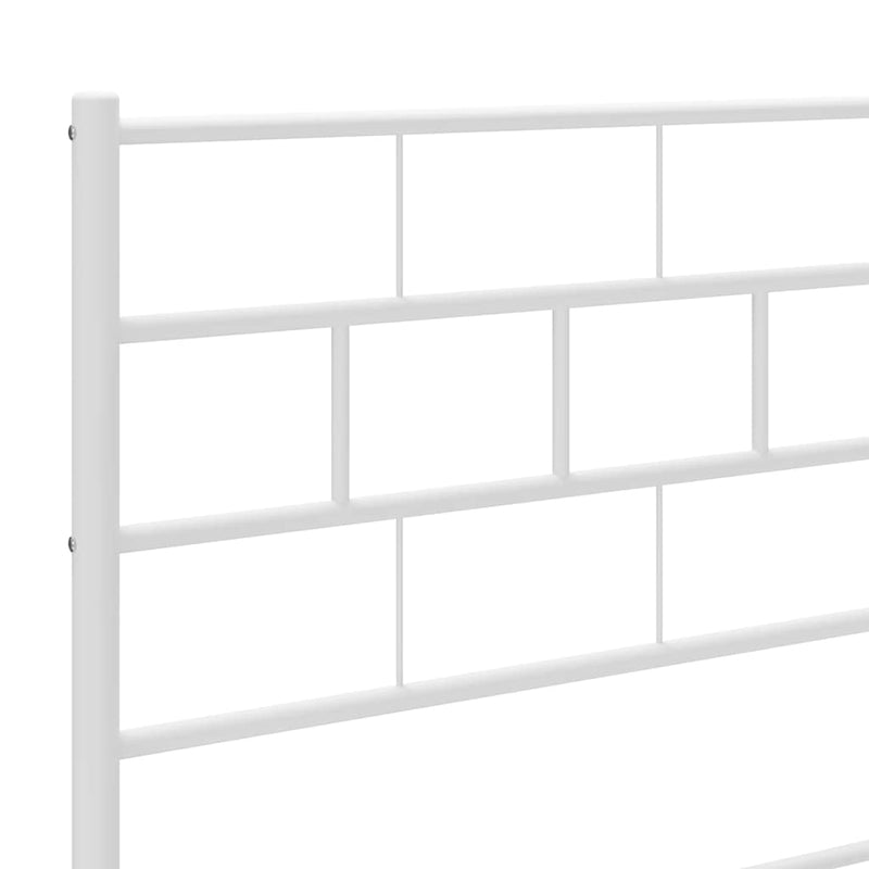 vidaXL fehér fém fejtámla 193 cm