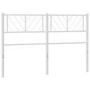 vidaXL fehér fém csere fejtámla 120 cm