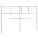 vidaXL fehér fém csere fejtámla 150 cm