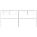 vidaXL fehér fém fejtámla 180 cm