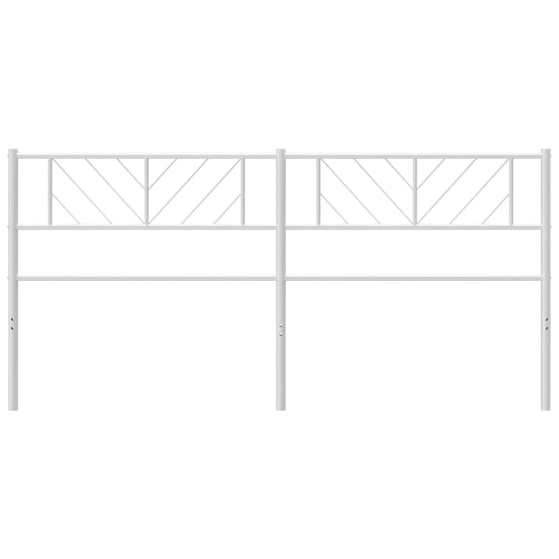 vidaXL fehér fém fejtámla 180 cm