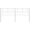 vidaXL fehér fém fejtámla 180 cm