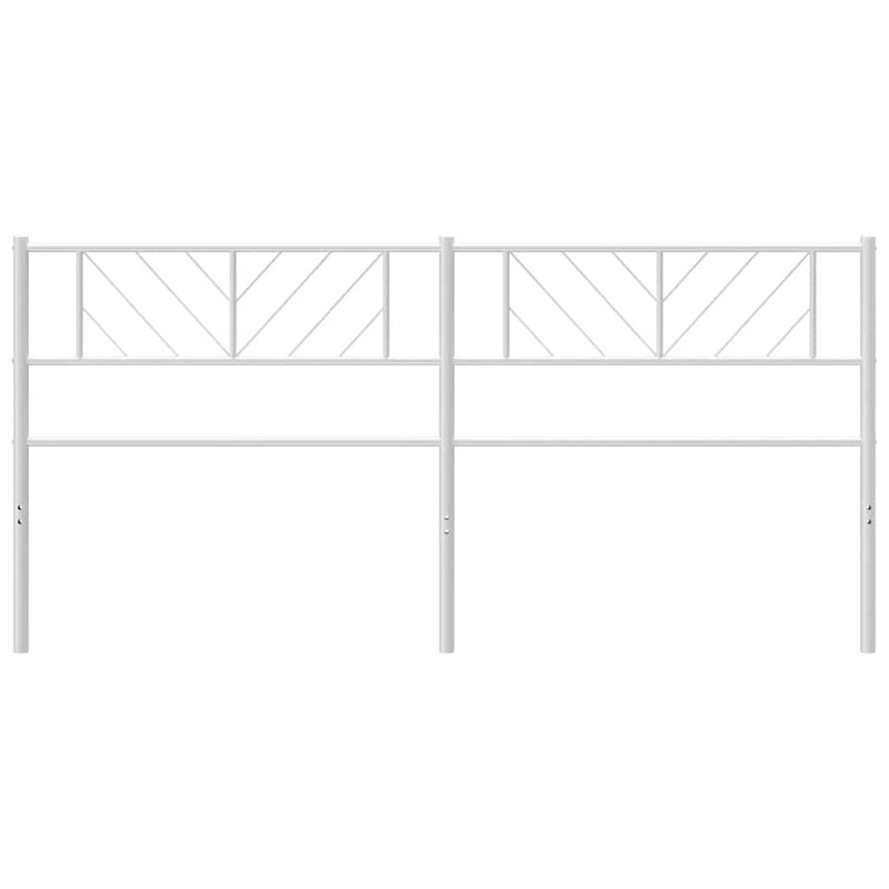 vidaXL fehér fém fejtámla 180 cm