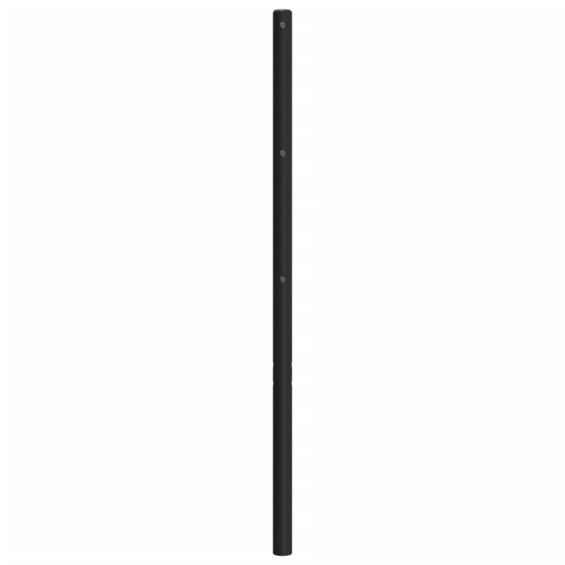 vidaXL fekete fém fejtámla 90 cm