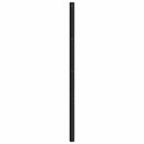 vidaXL fekete fém csere fejtámla 135 cm