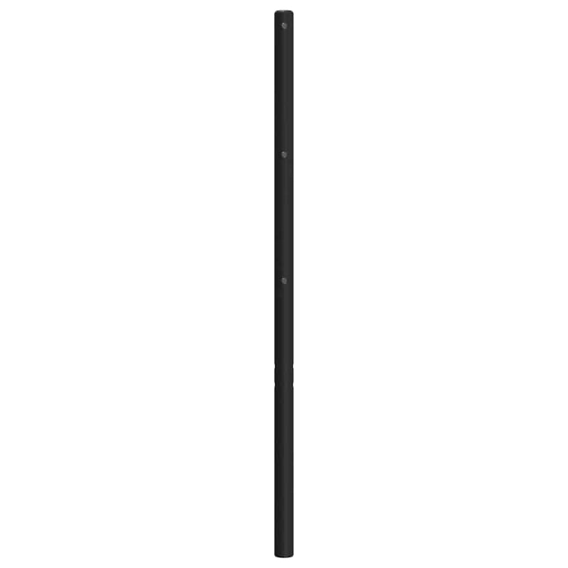 vidaXL fekete fém fejtámla 180 cm