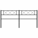 vidaXL fekete fém csere fejtámla 193 cm