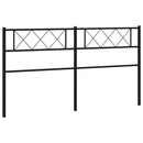 vidaXL fekete fém csere fejtámla 193 cm