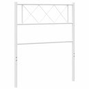 vidaXL fehér fém csere fejtámla 75 cm