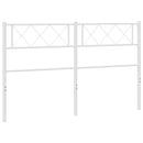 vidaXL fehér fém csere fejtámla 150 cm