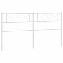 vidaXL fehér fém csere fejtámla 200 cm