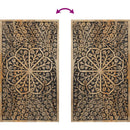 vidaXL 3 részes tömör mangófa fürdőszobai bútorszett