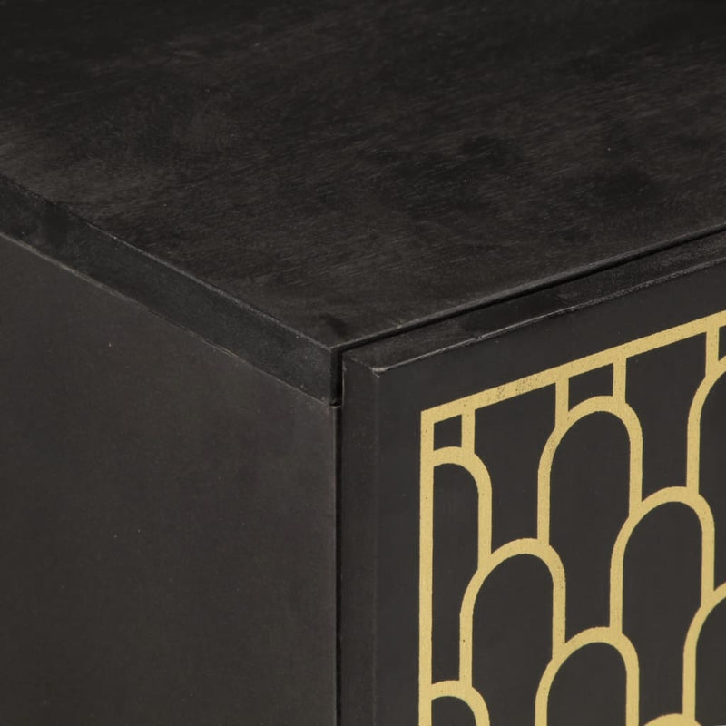 vidaXL 2 részes tömör mangófa fürdőszobai bútorszett