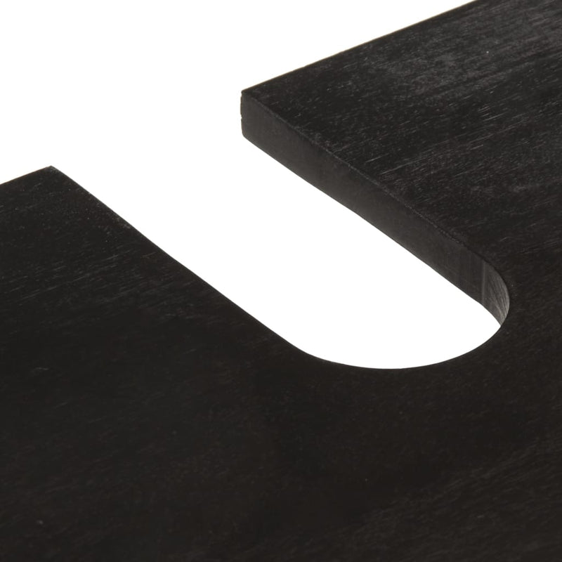 vidaXL 3 részes tömör mangófa fürdőszobai bútorszett