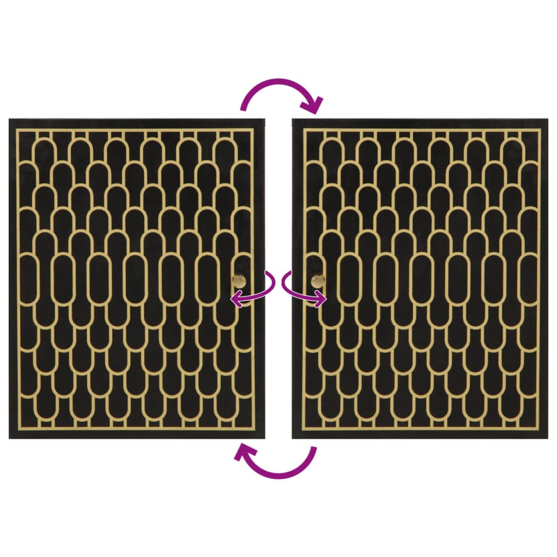 vidaXL 4 részes tömör mangófa fürdőszobai bútorszett
