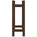 vidaXL barna tömör fenyőfa bortartó 20 palackhoz