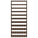 vidaXL barna tömör fenyőfa bortartó 77 palackhoz