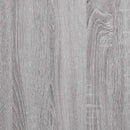 vidaXL szürke sonoma színű szerelt fa íróasztal 139 x 139 x 75 cm