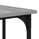 vidaXL szürke sonoma színű szerelt fa íróasztal 139 x 139 x 75 cm