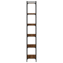 vidaXL 6 szintes barna tölgy színű szerelt fa könyvespolc 60x30x188 cm