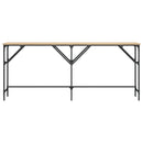 vidaXL sonoma tölgy színű szerelt fa dohányzóasztal 180x29x75 cm