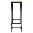 vidaXL sonoma tölgy színű szerelt fa dohányzóasztal 180x29x75 cm