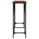 vidaXL füstös tölgy színű szerelt fa tálalóasztal 180x29x75 cm