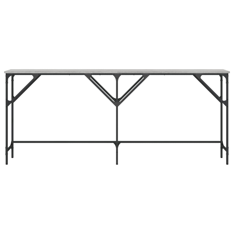 vidaXL szürke sonoma színű szerelt fa tálalóasztal 180x29x75 cm