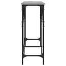 vidaXL szürke sonoma színű szerelt fa tálalóasztal 180x29x75 cm