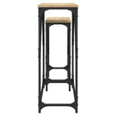 vidaXL 2 db rakásolható sonoma tölgy színű szerelt fa tálalóasztal