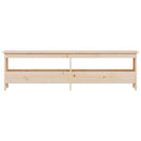 vidaXL tömör fenyőfa előszobai pad 160 x 28 x 45 cm