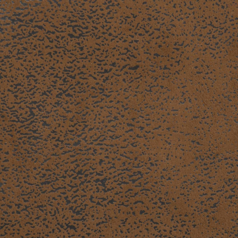 vidaXL barna műbőr pad párnákkal 113x64,5x75,5 cm