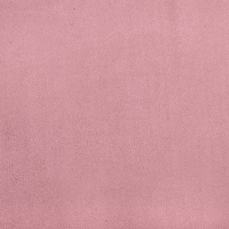vidaXL rózsaszín bársony pad párnákkal 120,5 x 65 x 75 cm